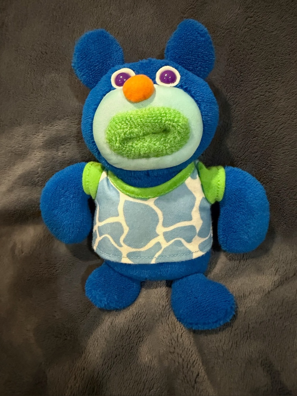 Fisher Price  Midnight Blue Sing-a-ma-jig Plush Toy Sings- Skinnamarink WORKS